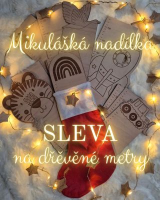 Letošní mikulášská nadílka je tady! 🎁 Jen do neděle u nás pořídíte všechny dřevěné metry se slevou. Ideální čas pořídit...